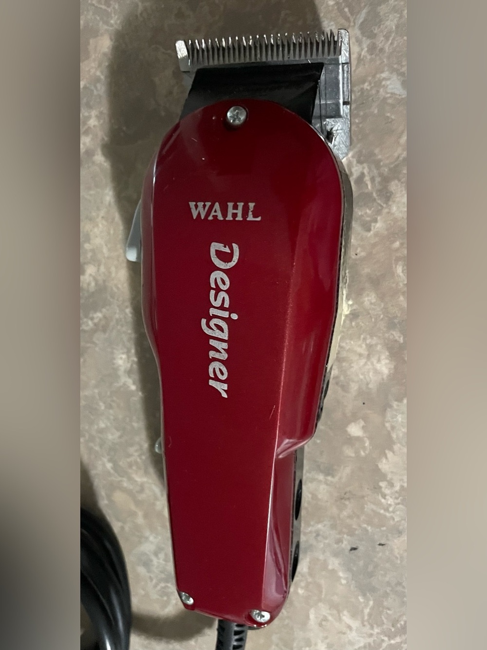 Wahl Designer Red Corded Hair Clippers